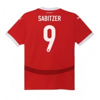 Maglia Calcio Austria Marcel Sabitzer #9 Prima Divisa Donna Europei 2024 Manica Corta